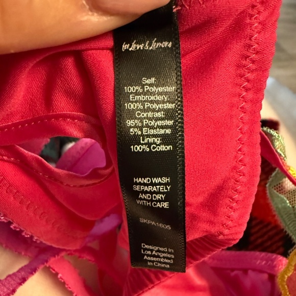 New! For Love and Lemons Lucy High Waist Cheeky Panty 31264 - Picture 13 of 14